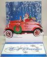 Santa Mobile 3D Pop-up Card Kit