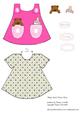 Baby Girl's Dress Card