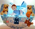 Rocking Card - New Baby Boy Pop-up