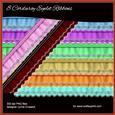 8 Corduroy Eyelet Ribbons