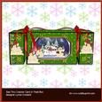 A Snowman's Christmas See Thru Cracker Card