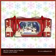 Snowman's Christmas See Thru Cracker Card