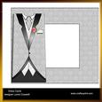 Groom's Wedding Suit2 Card & Envelope