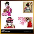 Japanese Geisha Clipart