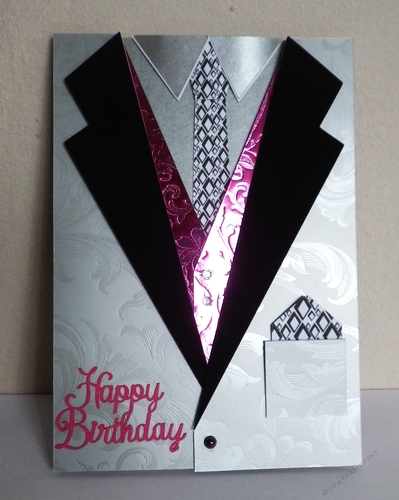 He is dressed to kill card