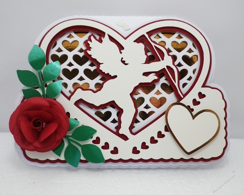 Cupid valentine card