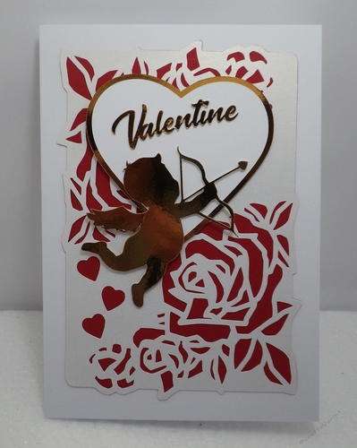 Cupid valentine topper