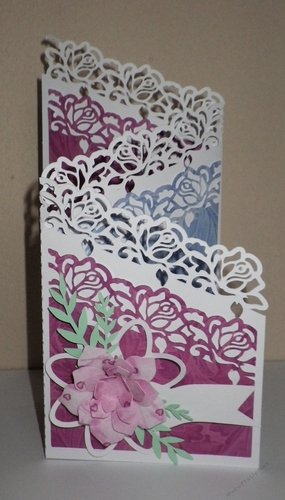 Roses trifold card