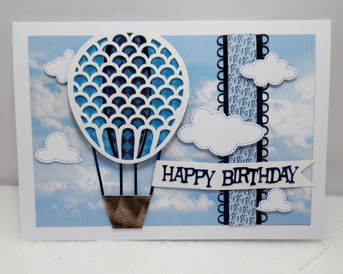 Hot air balloon topper