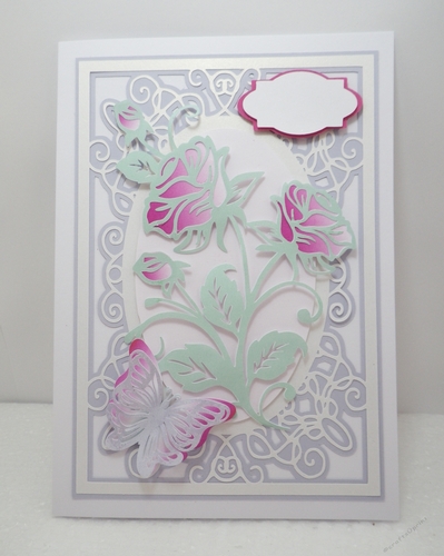 Elegant rose topper