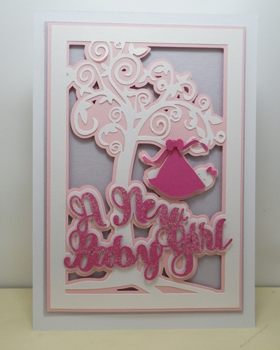 A new baby girl topper