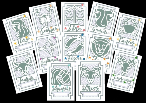 Zodiac topper set 