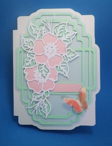 Dog rose card