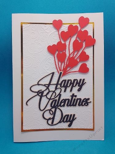 Happy valentines day topper