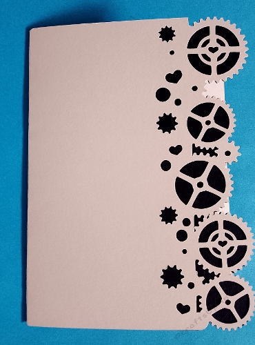 Cogs over the edge card