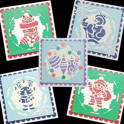 Christmas topper set 2