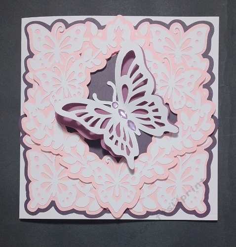 Butterfly square topper