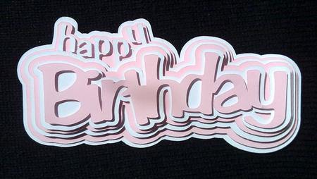 Happy Birthday Topper