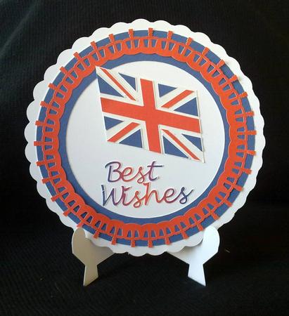 Jubilee Plate Card and Stand