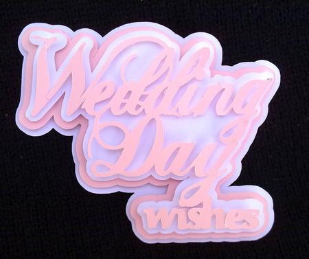 Wedding Day Wishes Topper