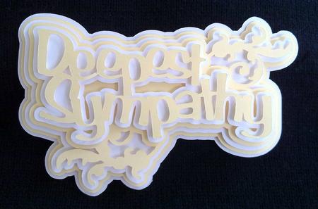 Deepest Sympathy Topper