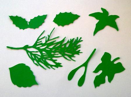 Leaves 3 Christmas Selection