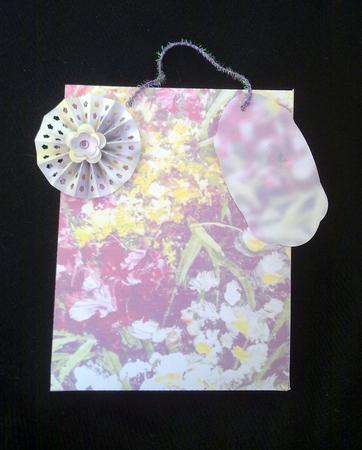 Gift Bag with Tags and Embellishment
