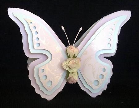 Butterfly Shaped Card 1