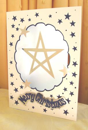 Hanging Star Card