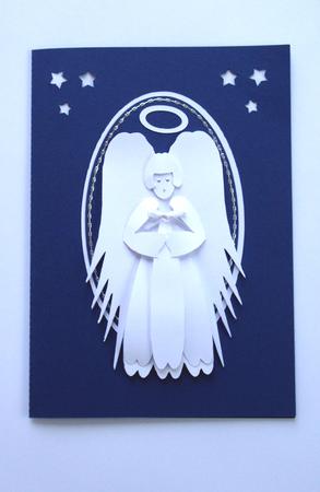 Angel Decoupage Card