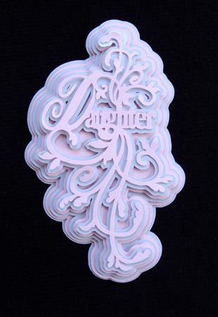 Daughter with Flourishes A5 Layered Topper