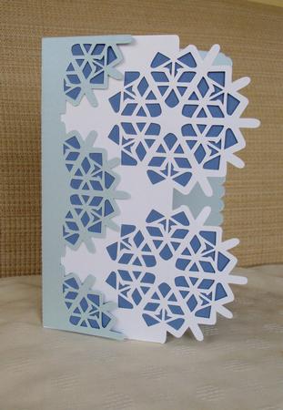 Snowflake Edge Card 1 