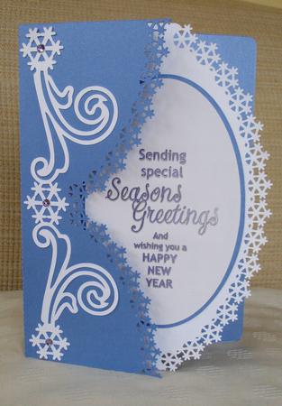 Snowflake Edge Card 2 