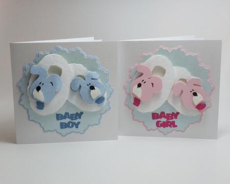 Baby Booties Topper