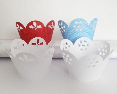 Christmas Cupcake Wrappers