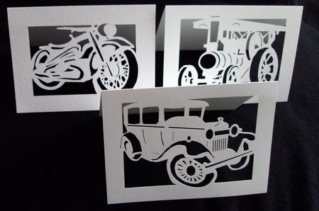 Vintage Vehicle Trio Set 1