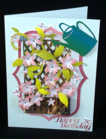 Planter And Trellis Floral Card Files