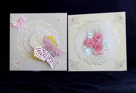 Floral Peephole And Medallion Card 2 