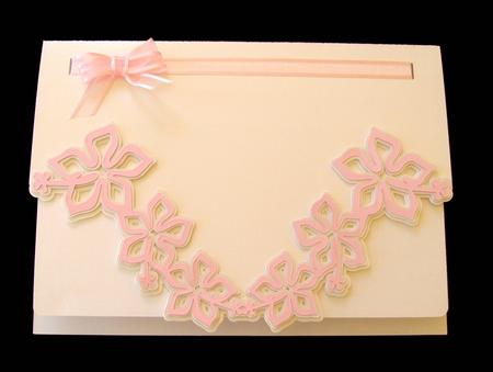 Fancy Floral Envelope Style Card 