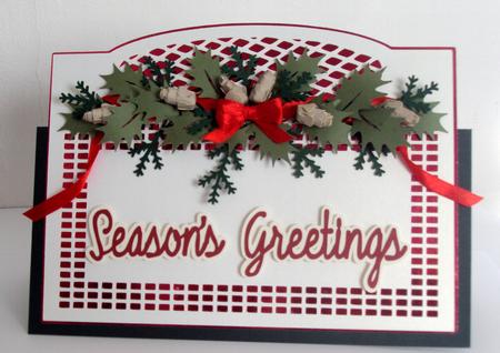 Lattice And Leaves Card 2 