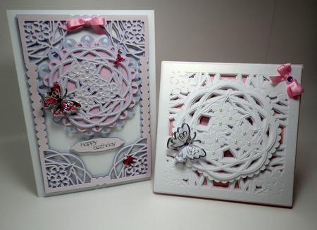 Fancy Frames And Floral Topper Cameo Ready