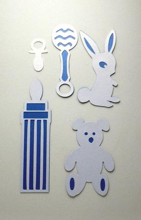 Embellishments For Baby Cards 
