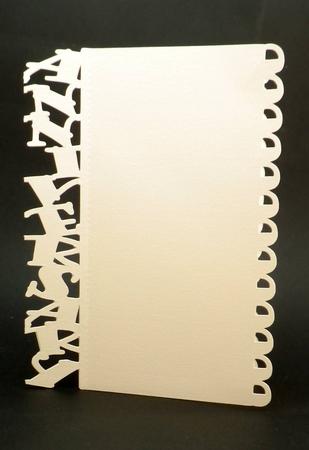 On The Fold Anniversary Card Template 