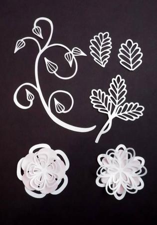 Floral And Leaf Embellishments 