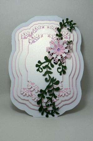 Fancy Frames Floral Card 