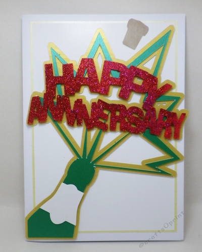 Happy Anniversary-woosh topper