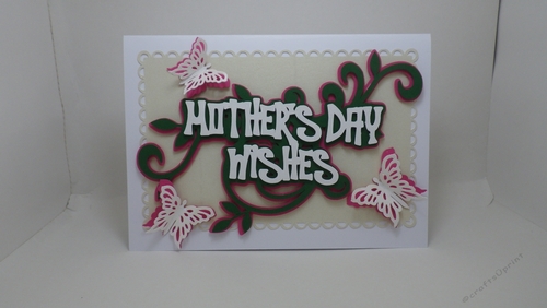 Mothers day wishes topper