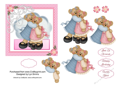 Best of friends bears 1