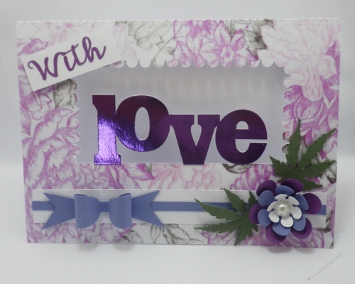 Words in aperture card, LOVE