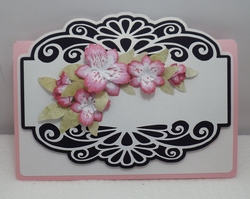 Lily spray card